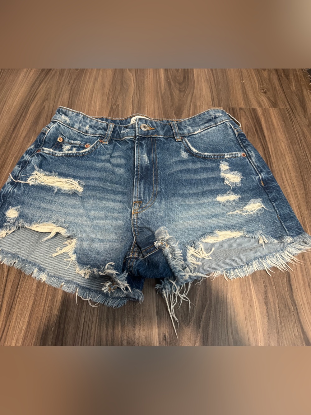 Zara Denim Shorts- Size 10